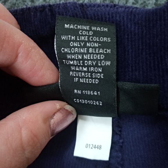 Lane Bryant Purple Velvet Straight Leg Jean Pants - Picture 9 of 11